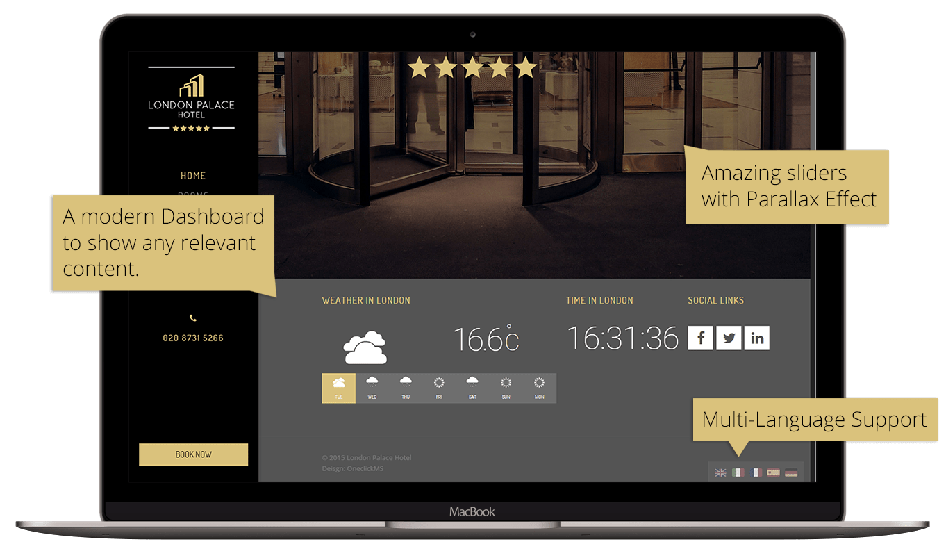 Hotel Website Design